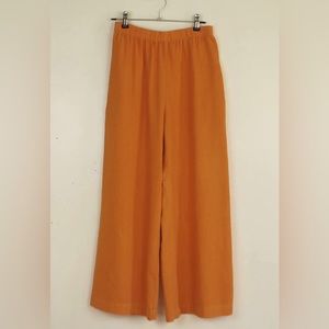 Me & Arrow Cotton Wide Leg Pants